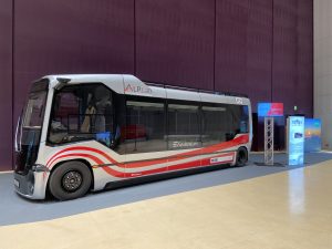 eVersum City Bus at the motionEXPO 2023